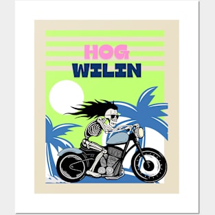 Hog wilin Posters and Art